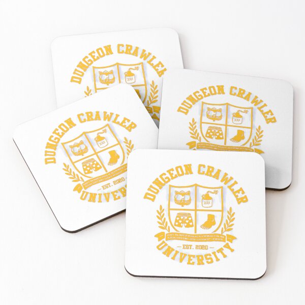 Item preview, Dungeon Crawler University Crest Vintage Collegiate Gamer Design designed and sold by QLShop.
