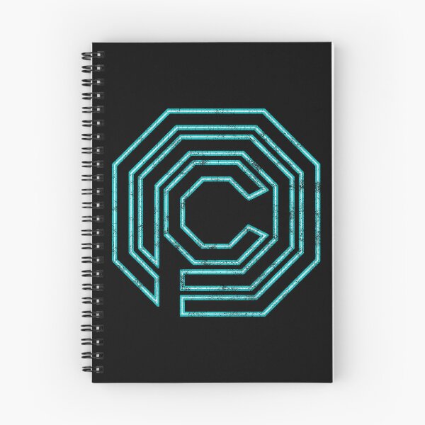 Item preview, Logotipo OCP verde azulado neón con efecto desgastado designed and sold by Power Up Prints.
