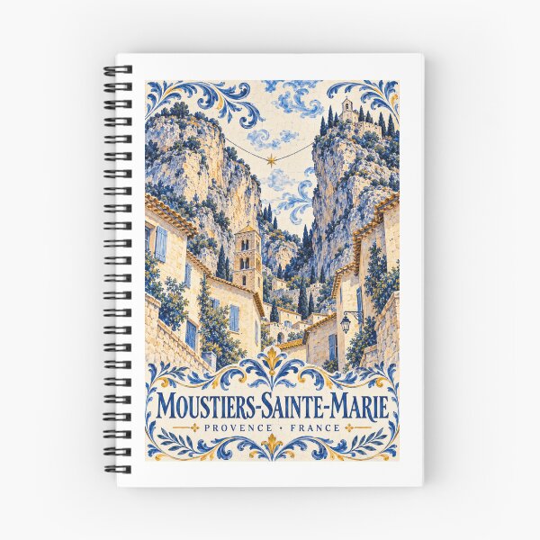 Item preview, Moustiers-Sainte-Marie - Provence - France designed and sold by GoodOldVintage.