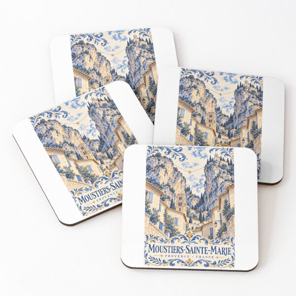 Item preview, Moustiers-Sainte-Marie - Provence - France designed and sold by GoodOldVintage.
