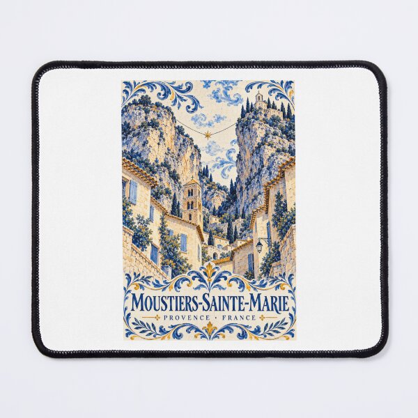 Item preview, Moustiers-Sainte-Marie - Provence - France designed and sold by GoodOldVintage.