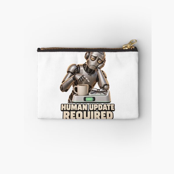 Item preview, Human Update Required Coffee Robot designed and sold by TrendTribeTP.