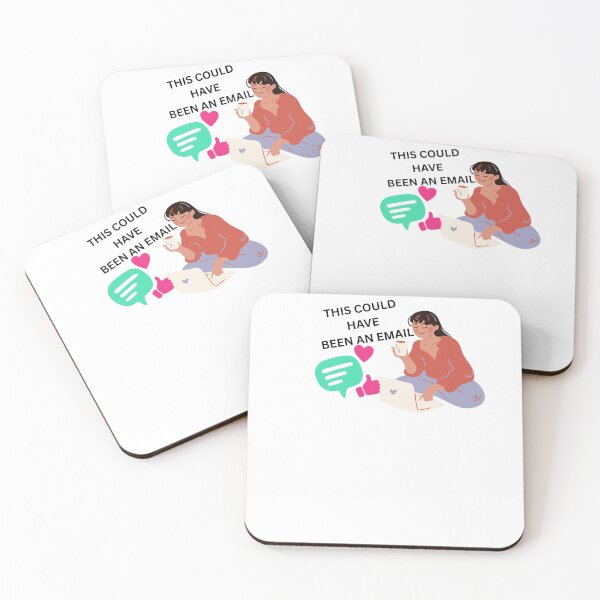Item preview, This Could Have Been an Email Funny Office Gen Z Sticker designed and sold by TheDentalDoodle.