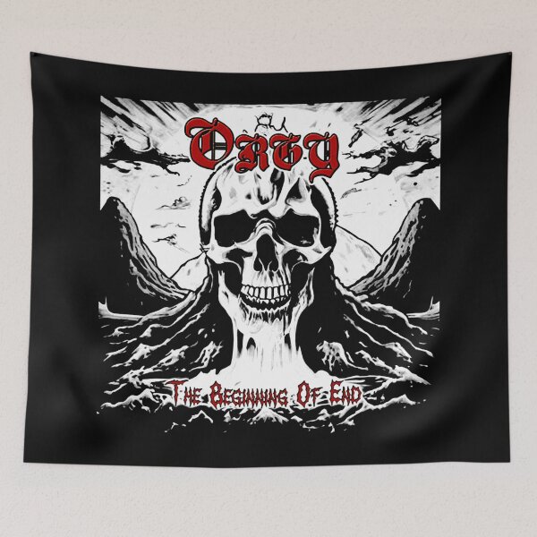 Item preview, White Silhouette Alternative Metal designed and sold by GloomRooms.