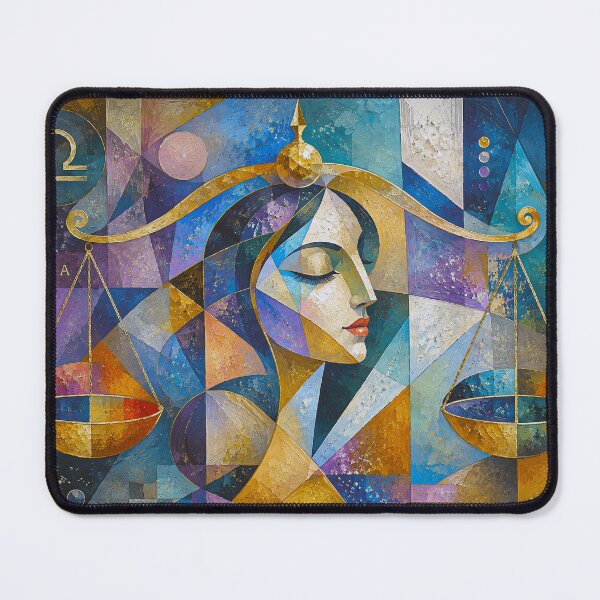Item preview, Libra Celestial Painting – Venus Zodiac Artwork designed and sold by GalleryKauffeld.