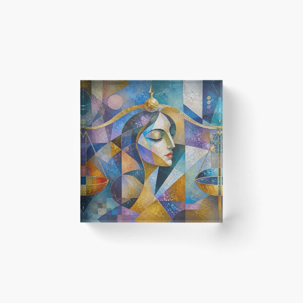 Item preview, Libra Celestial Painting – Venus Zodiac Artwork designed and sold by GalleryKauffeld.