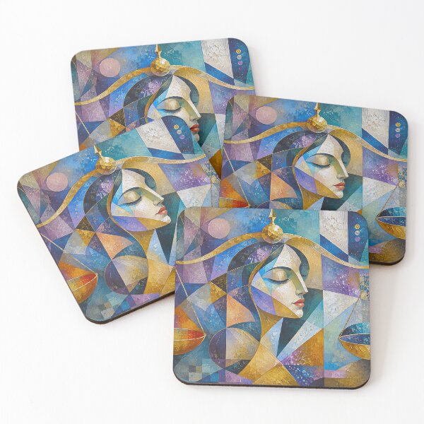 Item preview, Libra Celestial Painting – Venus Zodiac Artwork designed and sold by GalleryKauffeld.