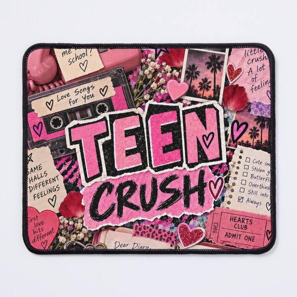 Item preview, 90s Teen Crush Romantic Collage designed and sold by MetaModel Editions.