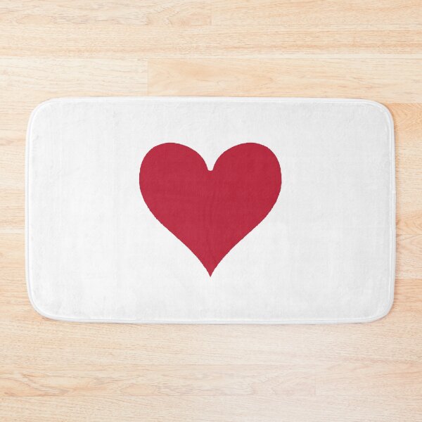 Item preview, Bold Red Playing Card Heart Suit Love Pattern designed and sold by DColourMuse.