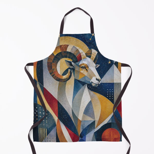 Item preview, Aries Zodiac Sign Painting – Ram Art designed and sold by GalleryKauffeld.