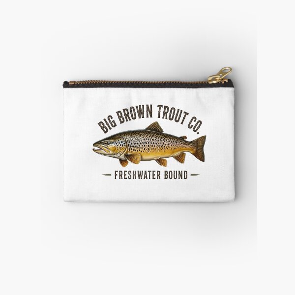 Item preview, Vintage Big Brown Trout Co Freshwater Graphic designed and sold by NobleCast .