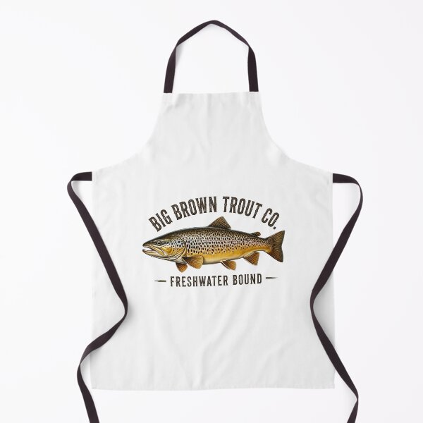 Item preview, Vintage Big Brown Trout Co Freshwater Graphic designed and sold by NobleCast .