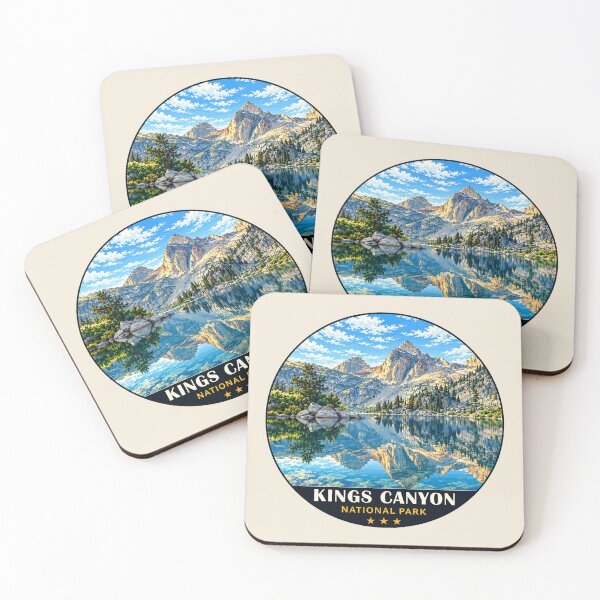 Item preview,  Kings Canyon National Park Sticker designed and sold by Gideon Emmerich.