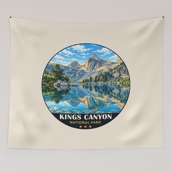 Item preview,  Kings Canyon National Park Sticker designed and sold by Gideon Emmerich.