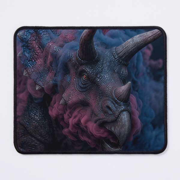 Item preview, Triceratops - Dark Smoke Dinosaur Graphic designed and sold by trekxtherex.