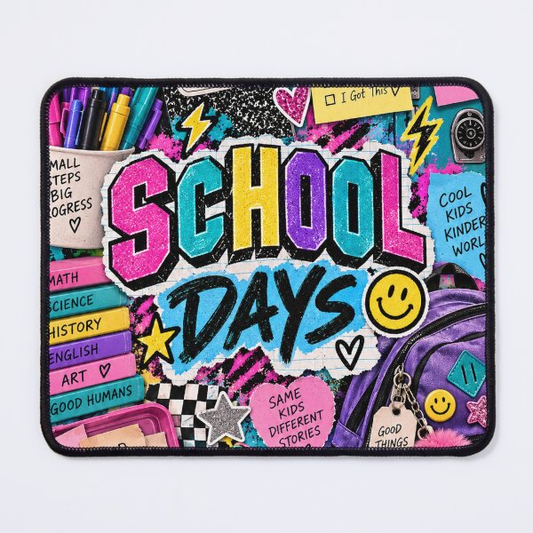 Item preview, 90s School Days Colorful Collage designed and sold by MetaModel Editions.