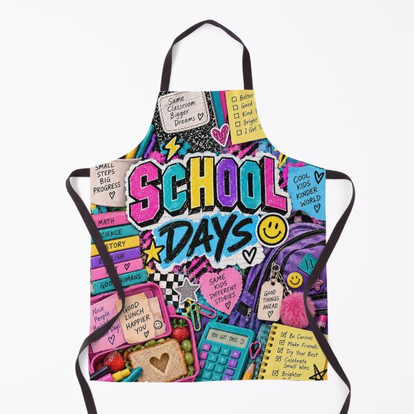 Item preview, 90s School Days Colorful Collage designed and sold by MetaModel Editions.