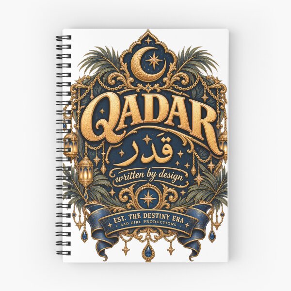 Item preview, Qadar Written By Design Islamic Design designed and sold by InkroarCo.