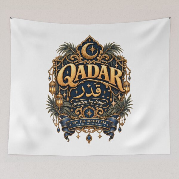 Item preview, Qadar Written By Design Islamic Design designed and sold by InkroarCo.