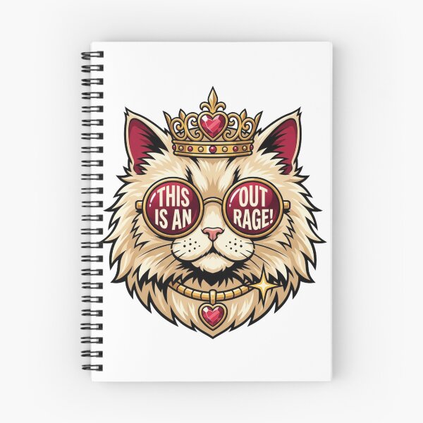 Item preview, Princess Donut This Is An Outrage Dungeon Crawler Carl Royal Cat LitRPG Fantasy Humor    designed and sold by raedattia.