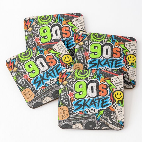 Item preview, 90s Skate Culture Grunge Collage designed and sold by MetaModel Editions.