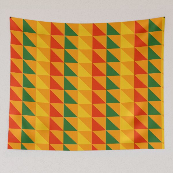 Item preview, Vital Triangle Textile designed and sold by AfricanMuse.