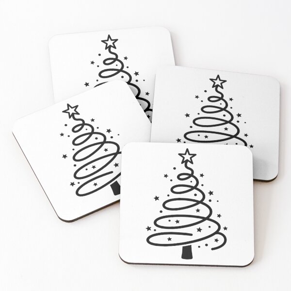 Item preview, Whimsical Christmas Tree – Starry Holiday Design designed and sold by Sed94.