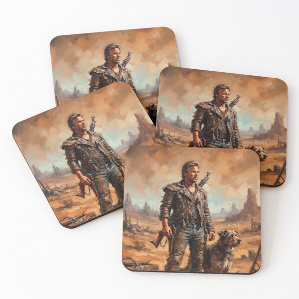 Item preview, A Boy and His Dog Wasteland Survival Fine Art Tribute designed and sold by Art's Diner.