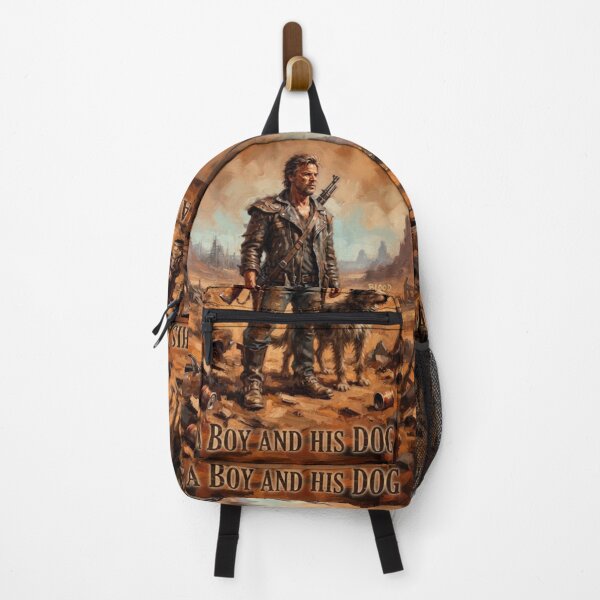 Item preview, A Boy and His Dog Wasteland Survival Fine Art Tribute designed and sold by Art's Diner.