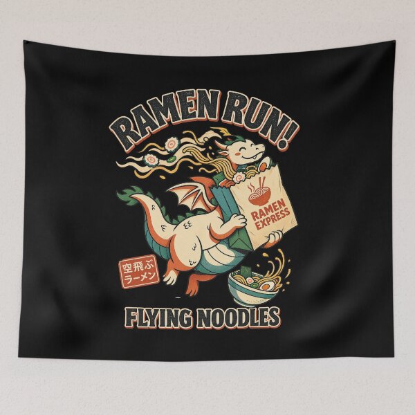 Item preview, Ramen Dragon Flying Noodles Adventure designed and sold by tollaru.