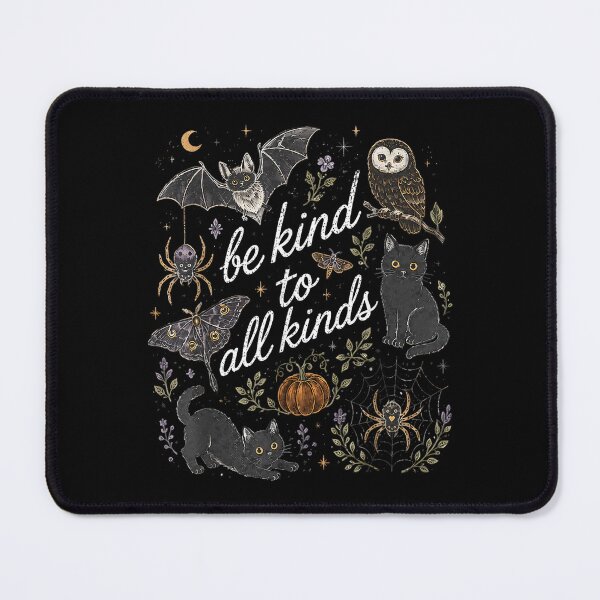 Item preview, Be Kind to All Kinds Cat Bat Owl Halloween SPED Teacher designed and sold by River Silva.