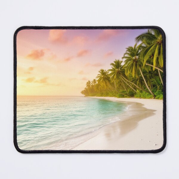 Item preview, Golden Sands Paradise - Tropical Coastal Dreamscape designed and sold by nhk999.