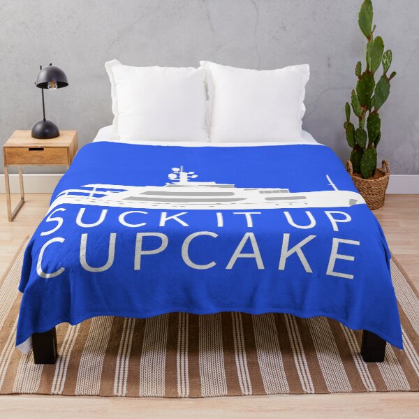 Item preview, Suck It Up Cupcake – Funny Yacht & Below Deck Quote designed and sold by Fun Funky Designs.