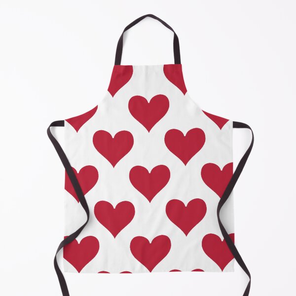 Item preview, Large Bold Red Playing Card Heart Suit Love Pattern designed and sold by DColourMuse.