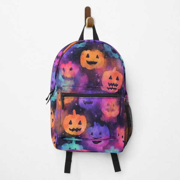 Item preview, Watercolor Colorful Pumpkin Pattern Halloween Art designed and sold by MerchPublic Studio.