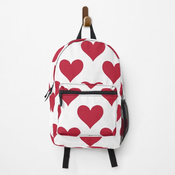 Item preview, Medium Bold Red Playing Card Heart Suit Love Pattern designed and sold by DColourMuse.