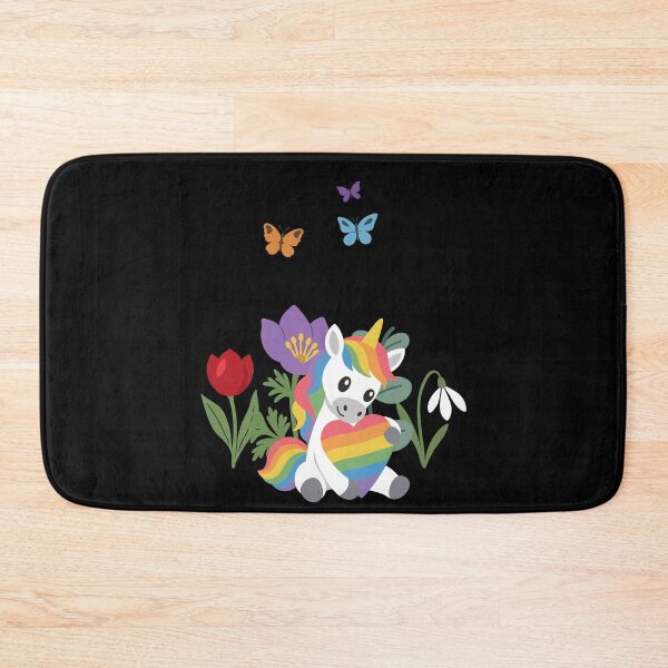 Item preview, Flower gift · Unicorn rainbow heart · Flowers designed and sold by Sir-Freaky.
