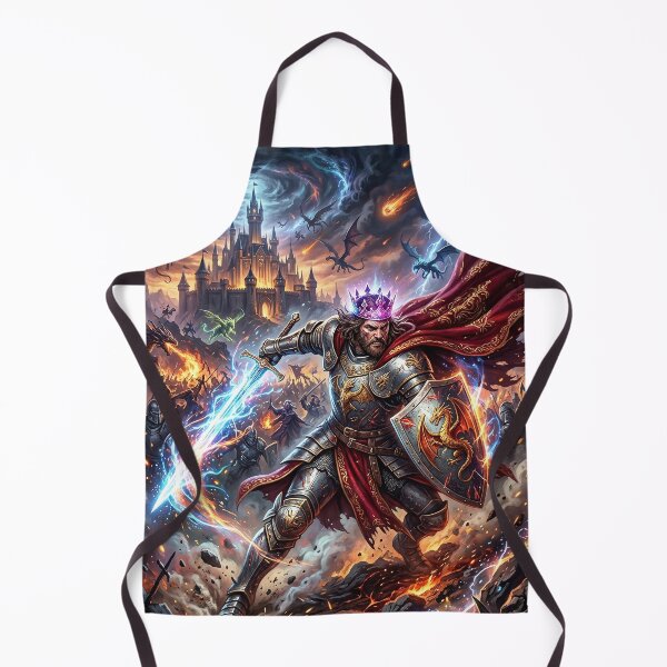 Item preview, King Arthur - Warrior King of Camelot designed and sold by Lucid Dream Pixel.