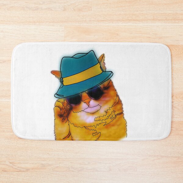 Item preview, John the cat with glasses and bowler hat- animalzinhats designed and sold by Ashley’sAnimalz.