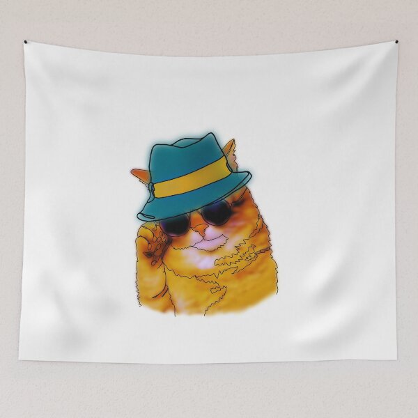 Item preview, John the cat with glasses and bowler hat- animalzinhats designed and sold by Ashley’sAnimalz.