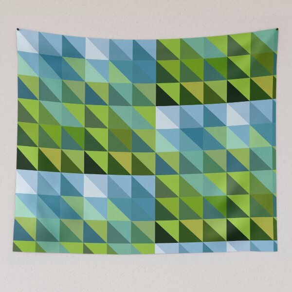 Item preview, Savanna Horizon Triangle Textile designed and sold by AfricanMuse.