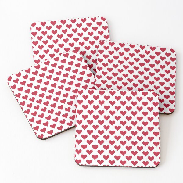 Item preview, Small Bold Red Playing Card Heart Suit Love Pattern designed and sold by DColourMuse.