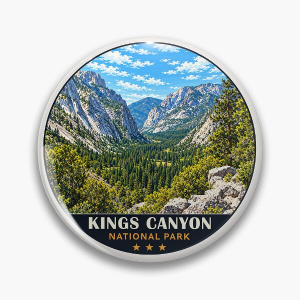 Item preview, Kings Canyon National Park Sticker designed and sold by Gideon Emmerich.