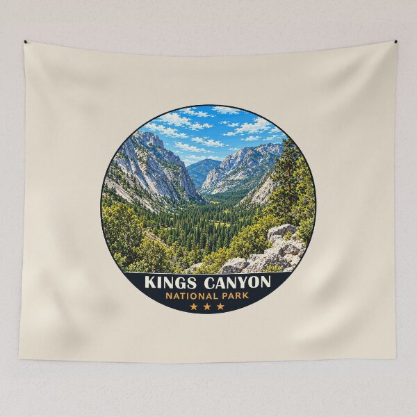 Item preview, Kings Canyon National Park Sticker designed and sold by Gideon Emmerich.