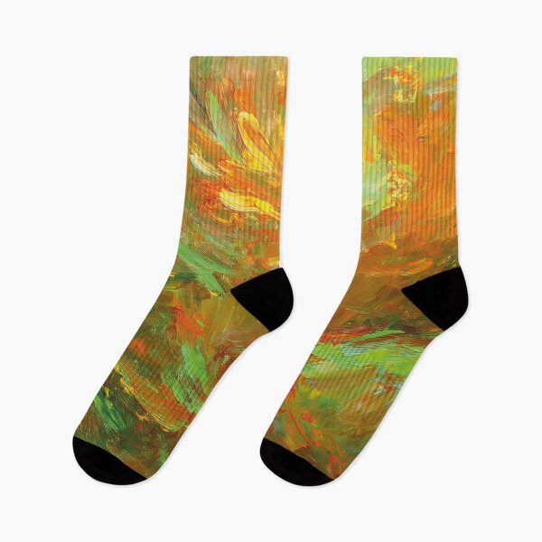Item preview, Abstract in green orange and yellow designed and sold by Photopat.