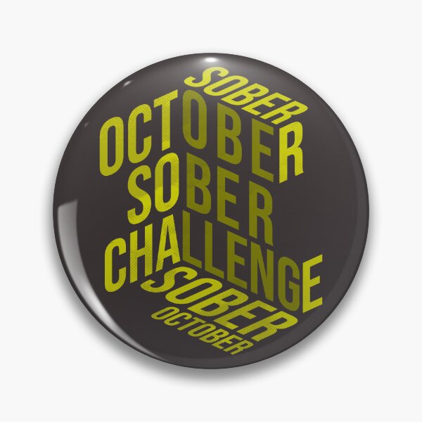 Item preview, Sober October Challenge designed and sold by RR-Arts.
