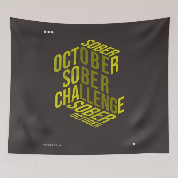 Item preview, Sober October Challenge designed and sold by RR-Arts.