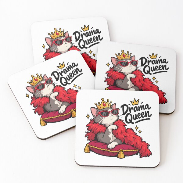 Item preview, Funny Drama Queen Cat – Sassy Cat Cartoon designed and sold by DesignGraphica.