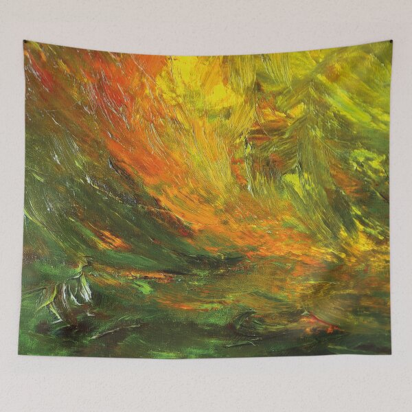 Item preview, African abstract in red,green and yellow designed and sold by Photopat.