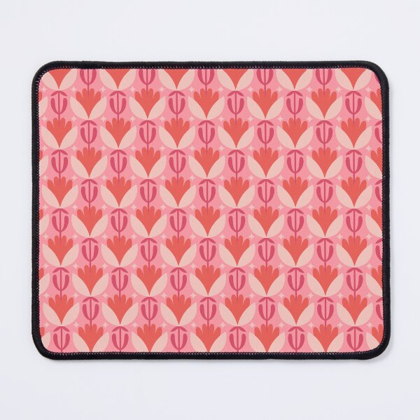 Item preview, Pink Tulip Retro Botanical Pattern designed and sold by verodika.